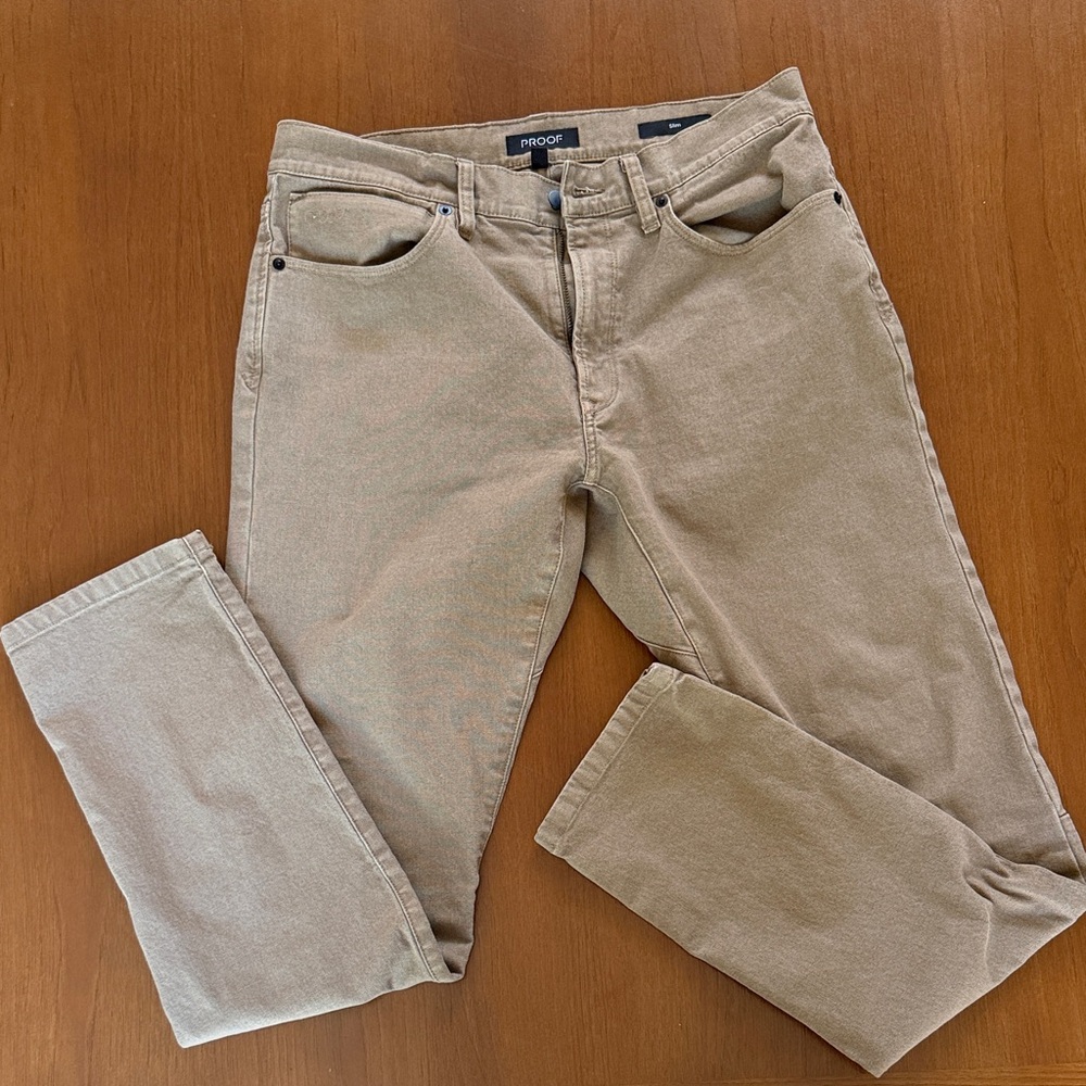Huckberry Men's proof Pants size 31x32